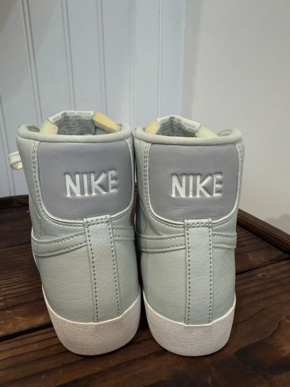 Nike Blazer Mid '77 Next Nature Womens Baby Blue Hue Lifestyle Sneakers Shoes